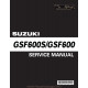 Suzuki Gsf 600 S 2000 2002 Manual De Reparatie