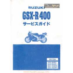 Suzuki Gsx R 400 Gk73a 1988 1989 Manual De Reparatie