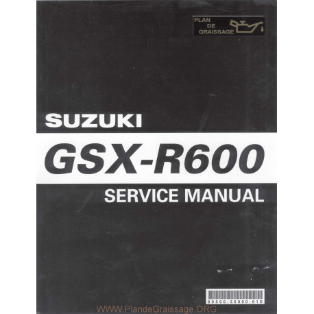 Suzuki Gsx R 600 04 05 Manual