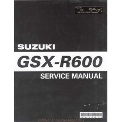 Suzuki Gsx R 600 2004 Manual De Reparatie