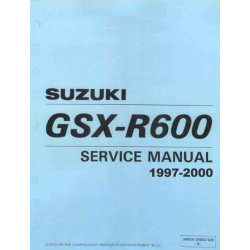 Suzuki Gsx R 600 97 00 Service Manual