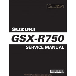 Suzuki Gsx R 750 2004 Manual De Reparatie