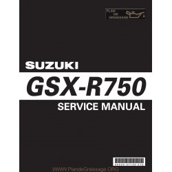 Suzuki Gsx R 750 K6 K7 Manual De Reparatie