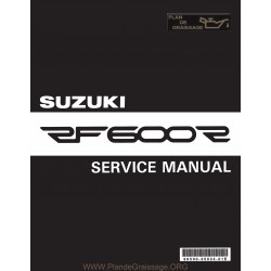 Suzuki Rf 600 R 1993 1997 Manual De Reparatie