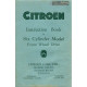 Citroen 6 Cyl Drivers Handbook 1949