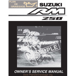Suzuki Rm 250 Service Manual