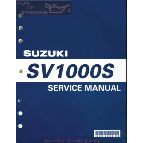 Suzuki Sv 1000s 2003 Service Manual