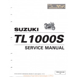 Suzuki Tl 1000 S Manual De Reparatie Microfise