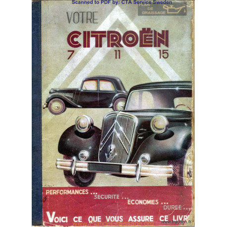 Citroen 7 11 15cv Manuel De Reparation