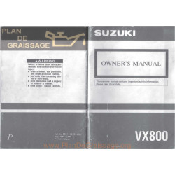 Suzuki Vx 800 Owners Manual