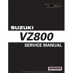 Suzuki Vz 800 K5 Boulevard M50 2005 Manual De Reparatie