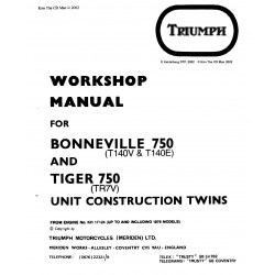 Triumph Bonneville Tiger 750