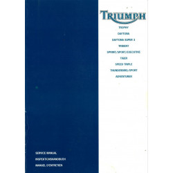 Triumph Daytona 900 1200 Service Manual Eng1993 1997