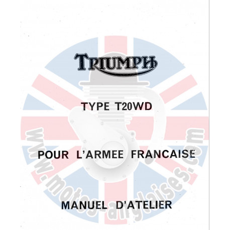 Triumph T20wd Mo Armee 1966