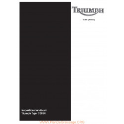 Triumph Tiger 955i Manual De Reparatie