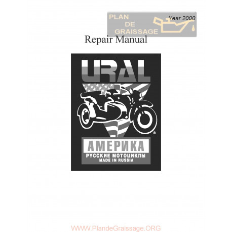 Ural Manuel Americain 650 Annee 2000