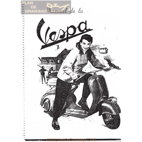 Vespa 125 Cc 1954 Manual Usuario