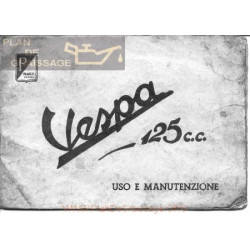 Vespa 125 Manual Uso Y Mantenimiento Edicicon 1961 It