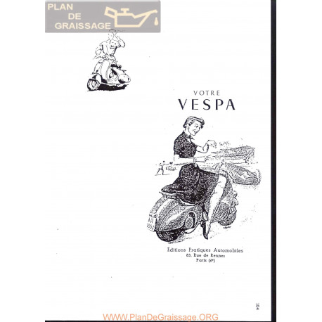 Vespa 125 Version 1951 Manual De Taller Fr