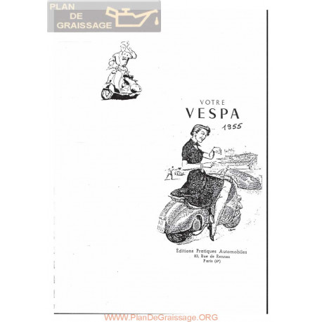 Vespa 125 Version 1955 Manual De Taller Estudio Rtm Fr