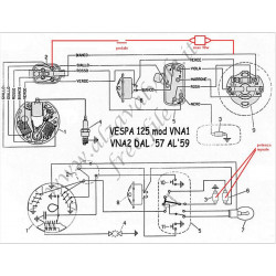 Vespa Vna 1 Vna 2 1957 1959