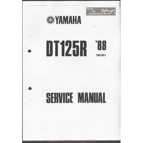 Yamaha Dt 125 R 1988 Manual De Reparatie