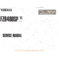 Yamaha Fzr 400 Sp 1991 Manual De Reparatie
