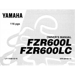 Yamaha Fzr 600 L Lc Manual De Intretinere
