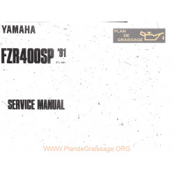 Yamaha Fzr400rr92 Service Manual