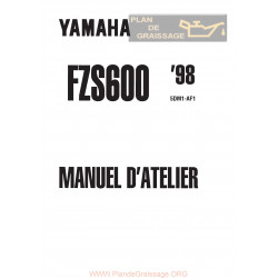 Yamaha Fzs 600 Fazer 5dm1 1998