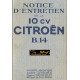 Citroen B14 10cv Notice Entretien