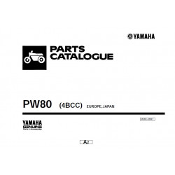 Yamaha Pw 80 Parts List