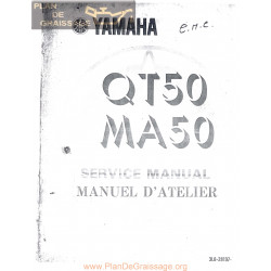 Yamaha Qt 50 Ma 50 Shop Manual