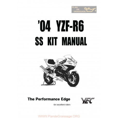 Yamaha R6 2003 2004 Race Manual