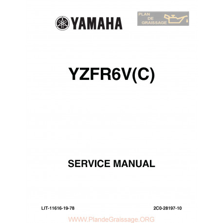 Yamaha R6 2007 V C Manual De Reparatie