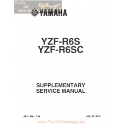 Yamaha R6 R Sr Rc Src Suple 2004 Service Manual
