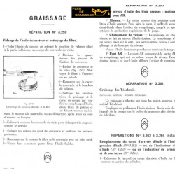 Citroen B14 Dictionnaire Des Reparations Graissage