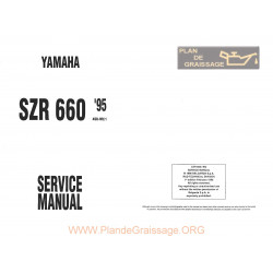 Yamaha Szr 660 1995 Manual De Reparatie