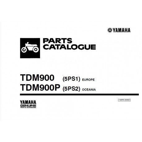 Yamaha Tdm 900 Parts List
