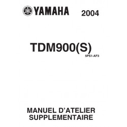 Yamaha Tdm900 2004 S5ps1 Af3 Supplement Manuel