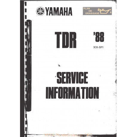 Yamaha Tdr 250 1988 Manual De Reparatie