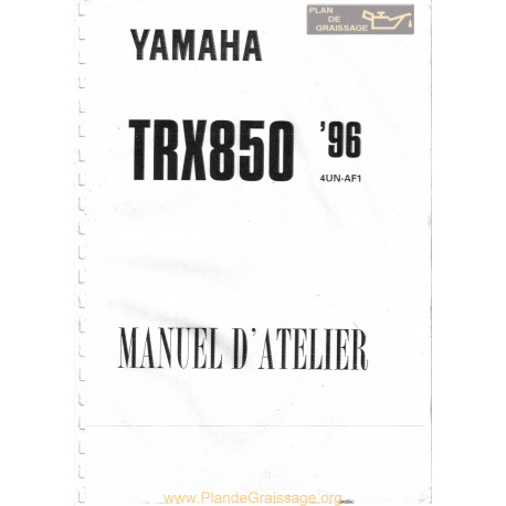 Yamaha Trx 850 Af1 1996