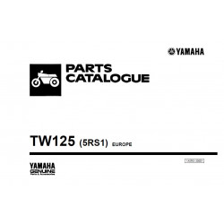 Yamaha Tw 125 5rs1 Parts List
