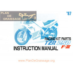 Yamaha Tzr 250 Manual De Intretinere