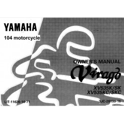 Yamaha Virago Xv 535 K Sk Kc Skc 1997