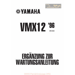 Yamaha Vmx 12 1996 2001 Manual De Reparatie Suplimentar