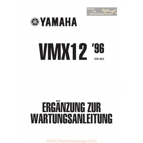 Yamaha Vmx 12 1996 2001 Manual De Reparatie Suplimentar