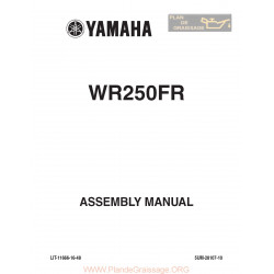 Yamaha Wr 250 F Manual De Ansamblare