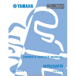 Yamaha Wr 250 Fr 2003 Manual De Reparatie