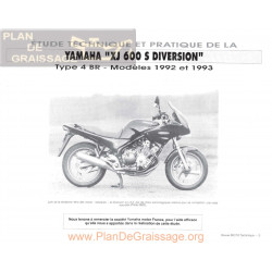 Yamaha Xj 600 S Diversion 1992 1993 Manual De Reparatie